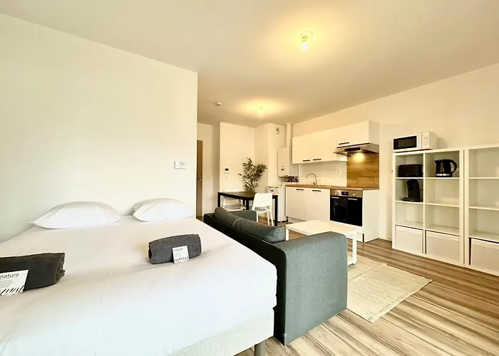 L'emeraude - Proche Hopital - Parking - Clim - Fibre - Terrasse Appartement Mont-de-Marsan